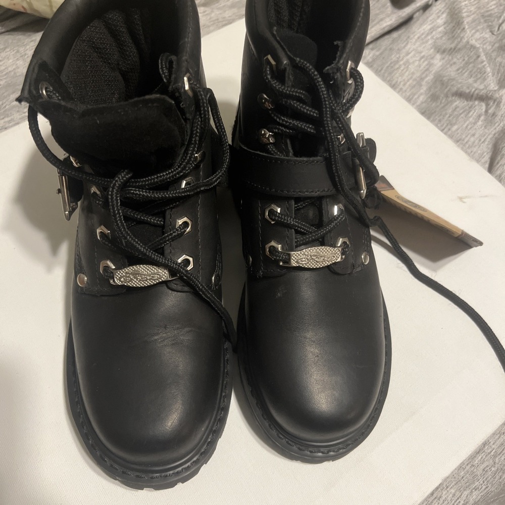 River Road - Crossroads Buckle Boot - Womens - Size 7.5 NWT Black